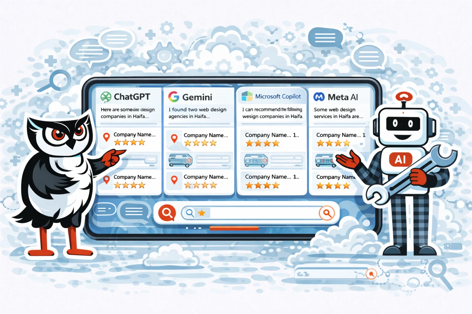 Как бизнесу в Израиле появляться в ответах ИИ-ассистентов и ИИ-рекомендациях